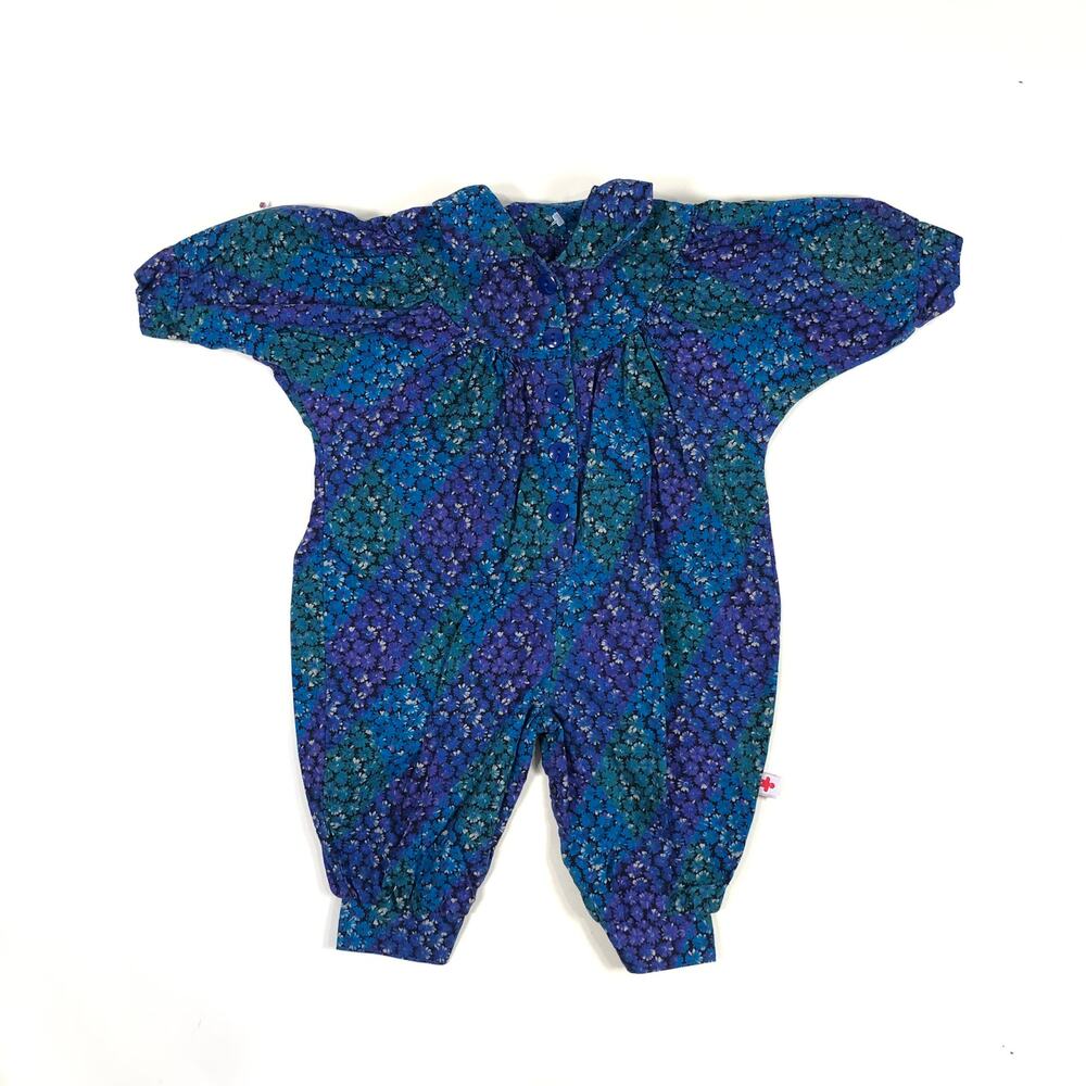 HOO HOBBERS VINTAGE GIRLS ROMPER SIZE 3/6M